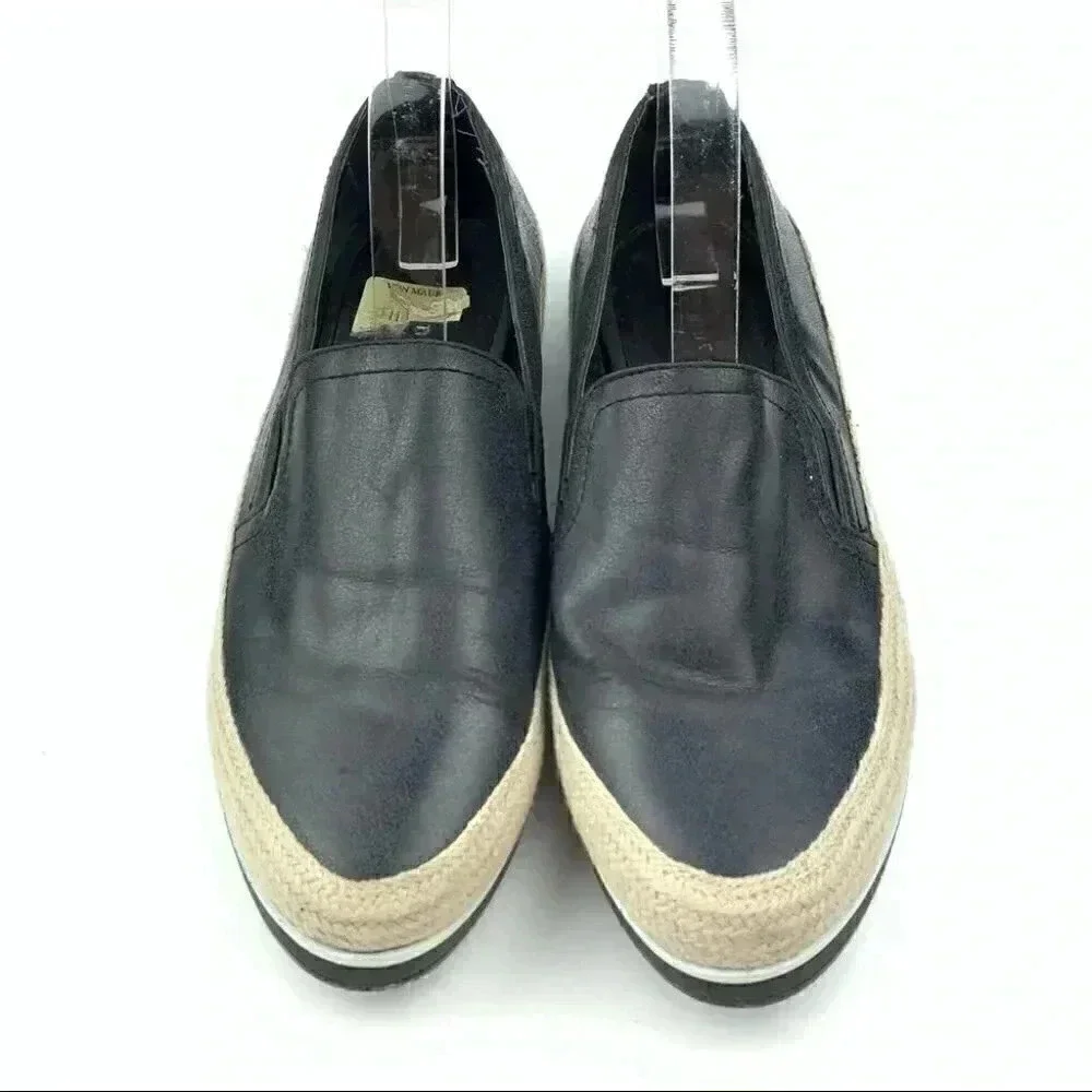 Chinese laundry flats Yup 7.5 38 black flatforms